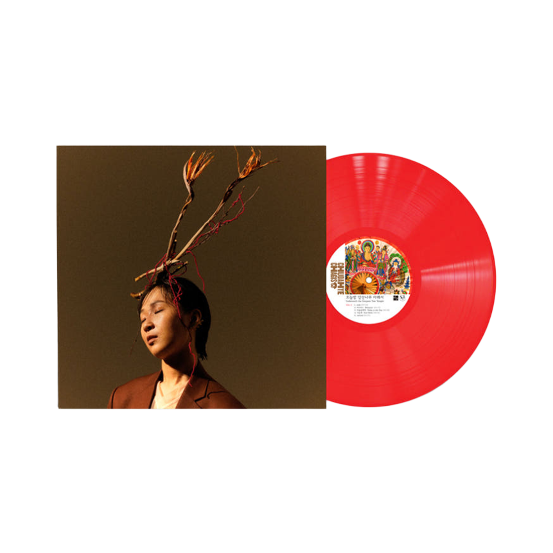 추다혜차지스 정규 1집 오늘밤 당산나무 아래서 LP 레드 | LP & CD | KREAM