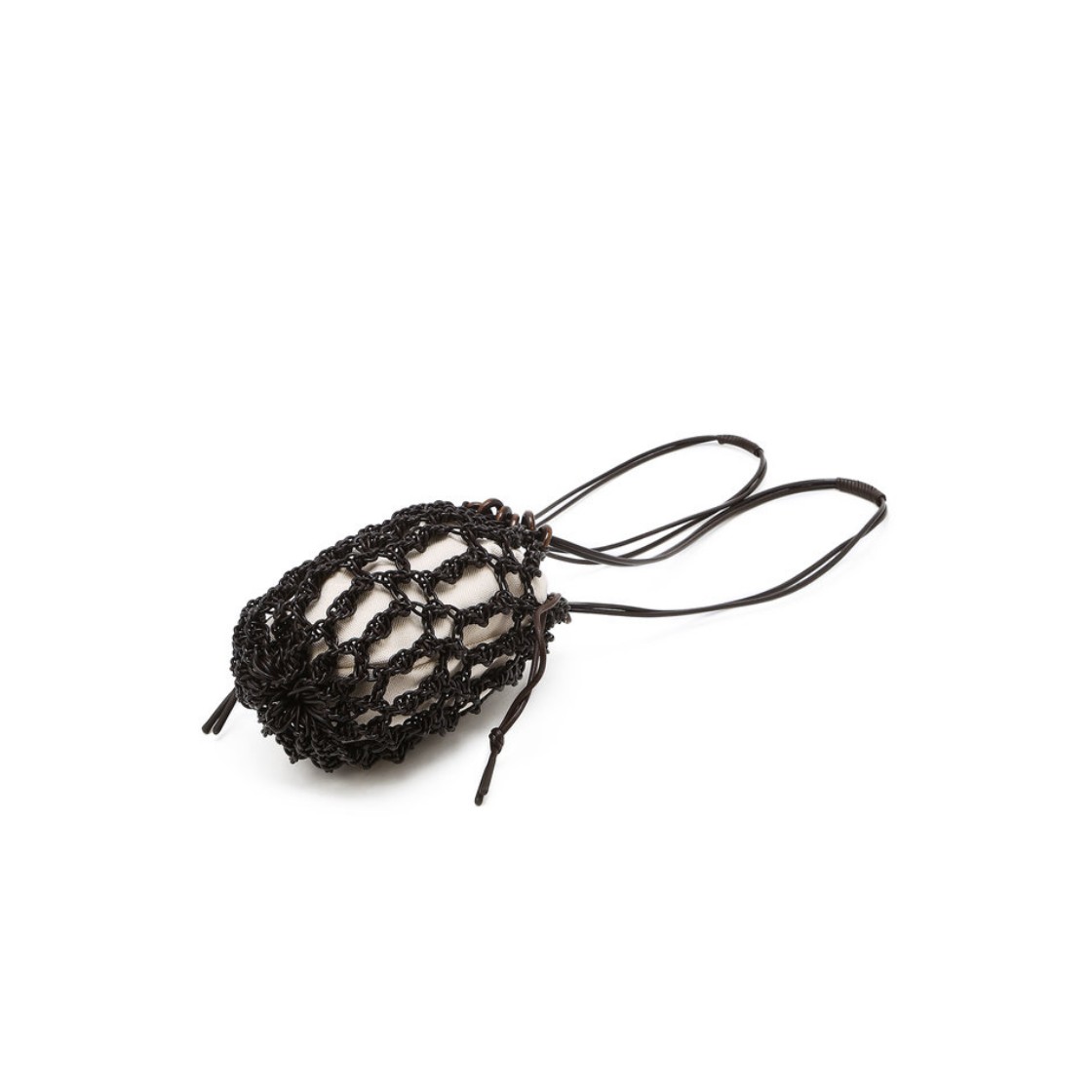 아떼 바네사브루노 액세사리 아이보리 위빙 네트 미니백 AABA6E865IV 아이보리(Athe Vanessabruno Acc Ivory Weaving Net Mini Bag Aaba6E865Iv Ivory) - 4