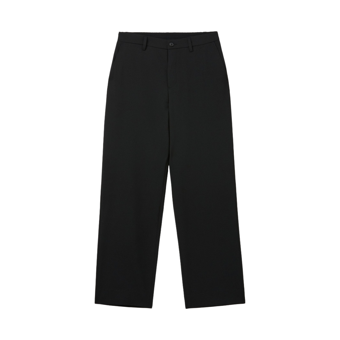 CWPAM26321BKX Customellow Loose Fit Textured Pants Black