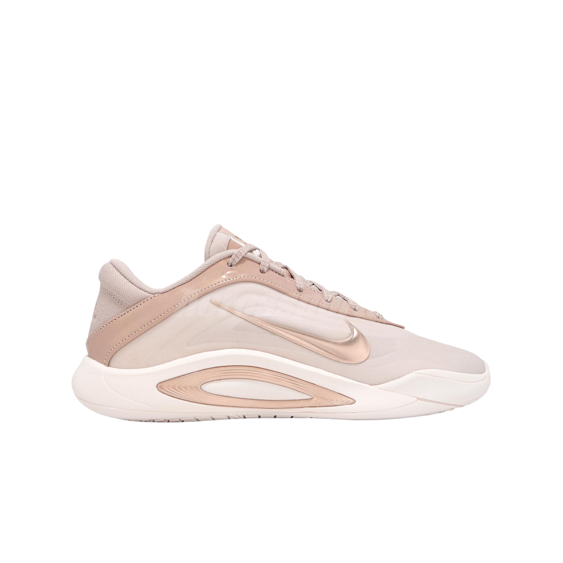 FZ8606-200 (W) Nike x A'ja Wilson A'One EP Stone Mauve Metallic Red Bronze