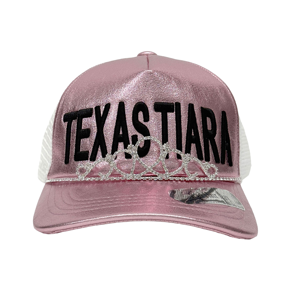 스컬프터 퀸 트러커 캡 메탈릭 핑크(Sculptor Queen Trucker Cap Metallic Pink)
