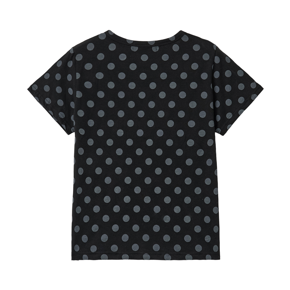 슬릭글로우 도트 크롭 로고 티셔츠 블랙(SLEEKGLOW Dot Crop Logo T-Shirt Black) - 2