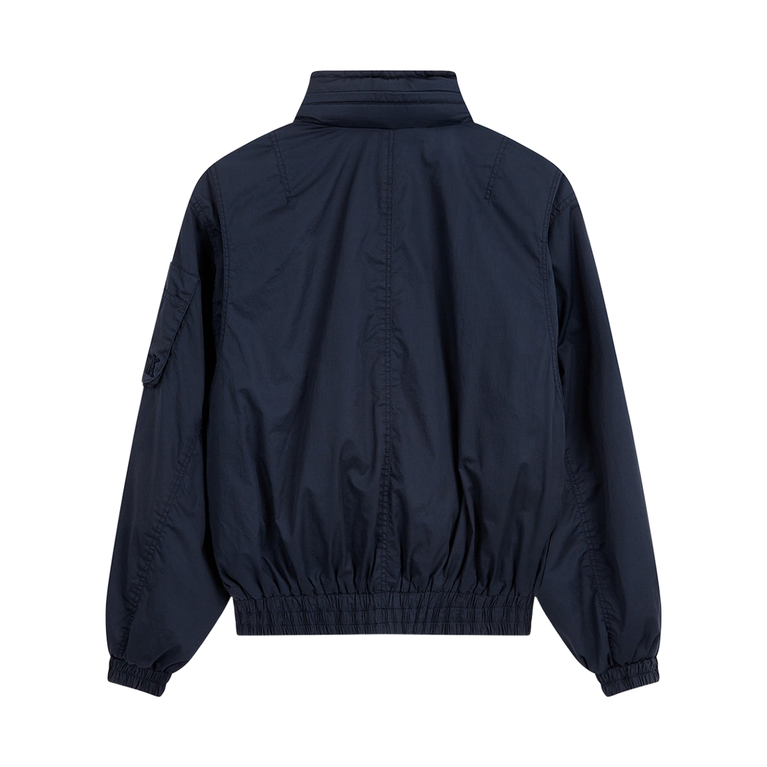 (W) 오픈 Yy 코튼 카고 봄버 네이비((W) Open Yy Cotton Cargo Bomber Navy) - 2