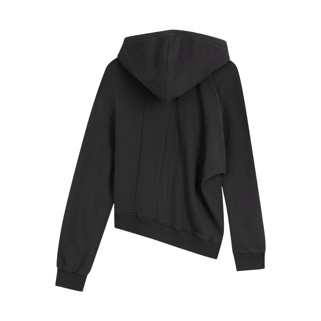 오픈 Yy 슬랜트 집 후드 차콜(Open Yy Slant Zip Hoodie Charcoal) - 2