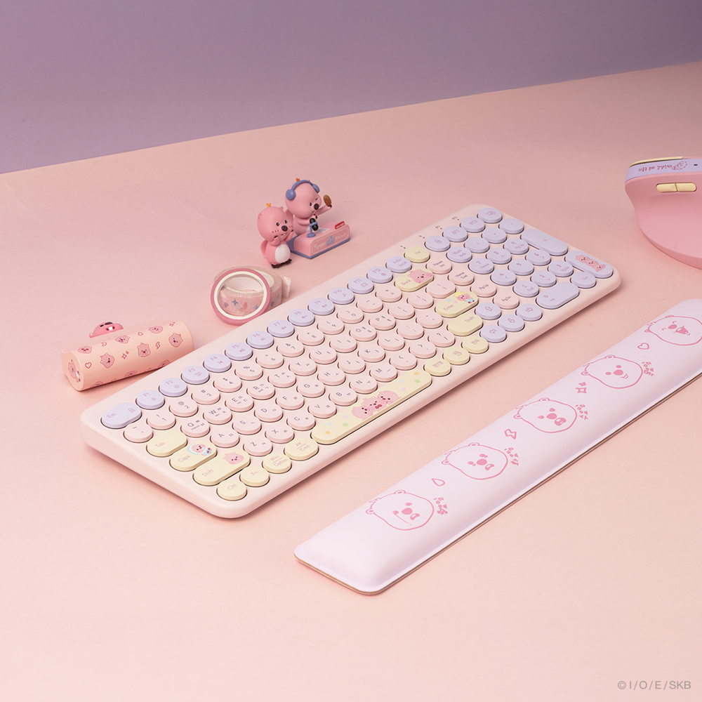 로이체 베이비 잔망루피 멀티페어링 블루투스 무선 키보드(Royche Multi-Pairing Wireless Bluetooth Keyboard - Baby Zanmang Loopy Edition) - 5