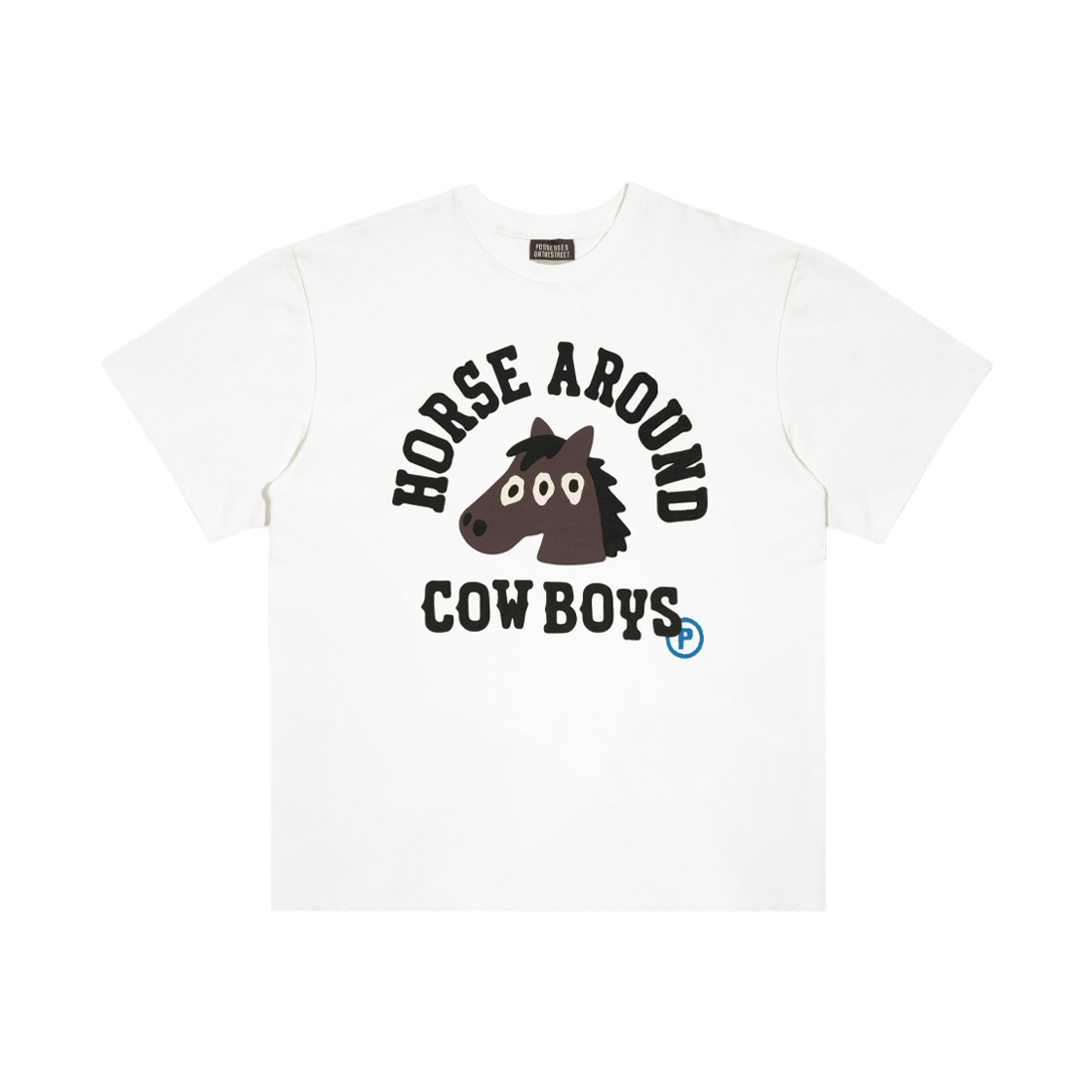 퍼츠 매드 홀스 티셔츠 화이트(POTS Mad Horse T-Shirt White) - 1