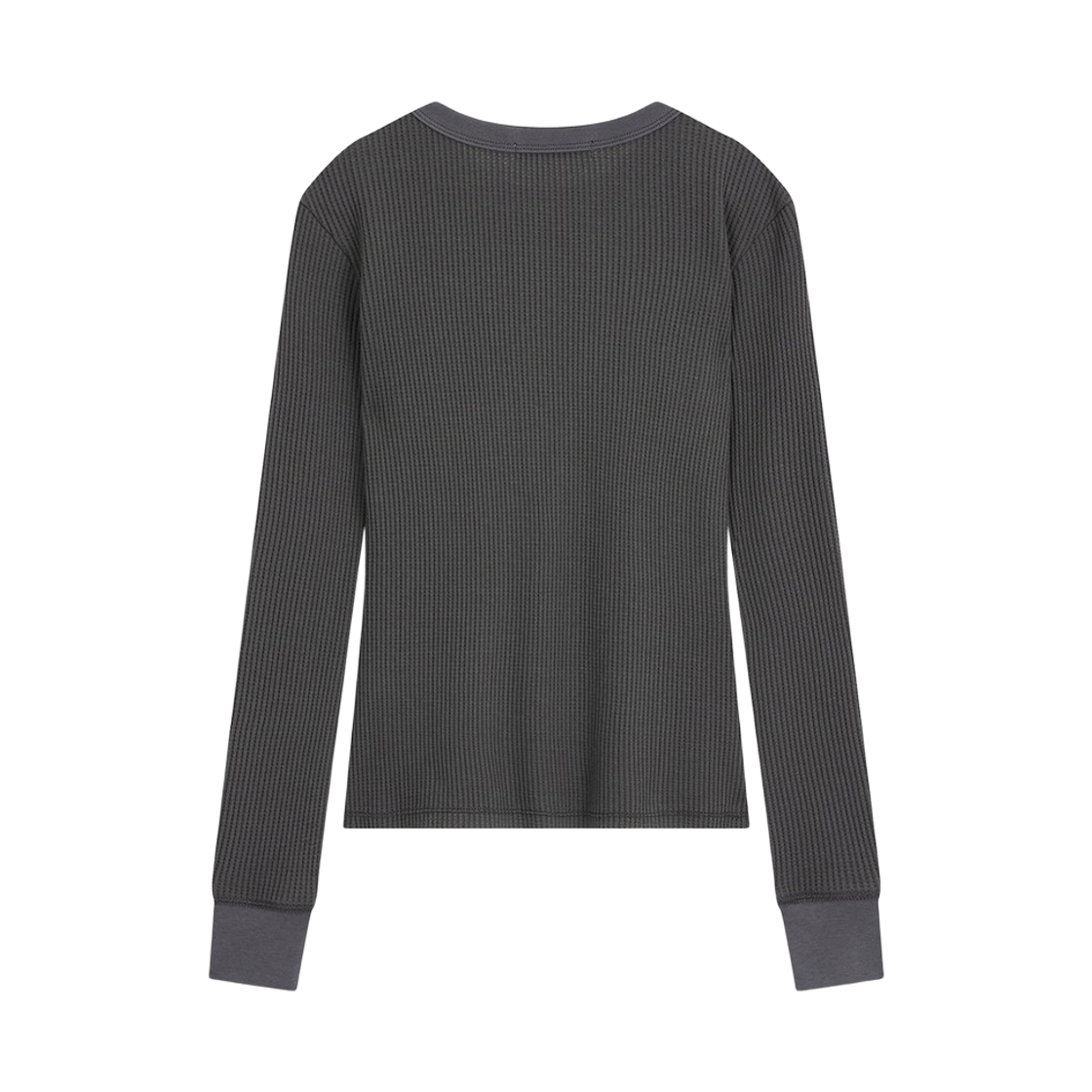 오픈 Yy 와플 티셔츠 차콜(Open Yy Yy Waffle T-Shirt Charcoal) - 2