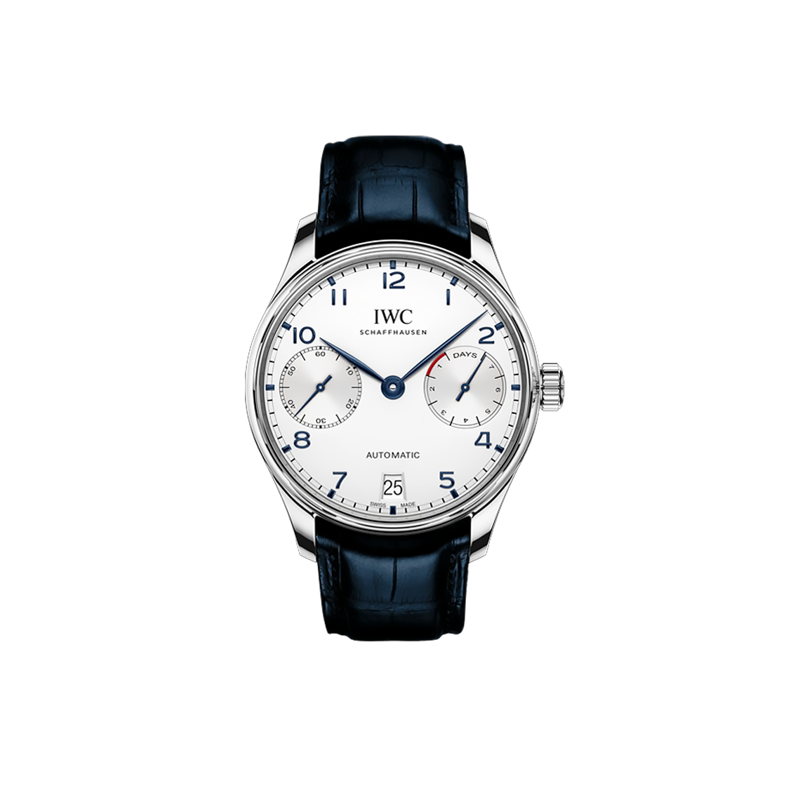 IWC 포르투기저 투카운터 7DAYS 42.3-IW500705 실버 아라빅+바 NO.7780(IWC Portuguese Two-Counter 7 Days IW500705 Silver Arabic + Bar No. 7780) - 1