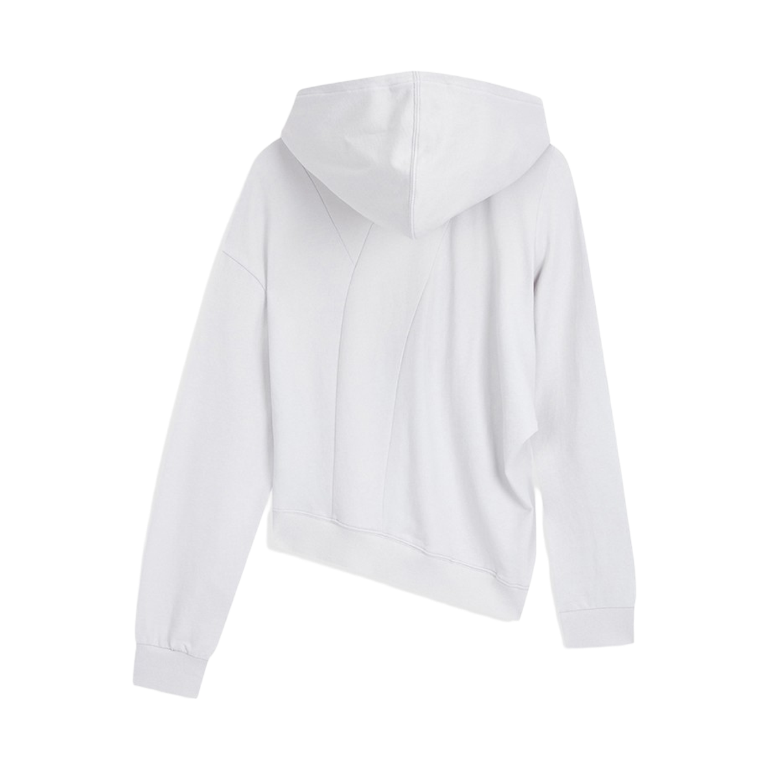 오픈 Yy 슬랜트 집 후드 라이트 그레이(Open Yy Slant Zip Hoodie Light Gray) - 2