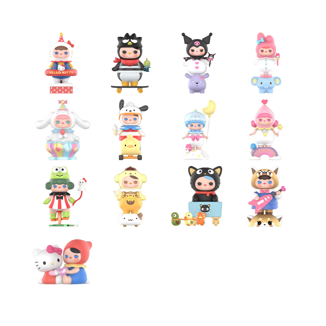 팝마트 푸키 산리오 패밀리 시리즈 피규어 미개봉 랜덤박스 (12개입)(Pop Mart Pucky Sanrio Family Series Figures Sealed Case (12 Blind Boxes)) - 2