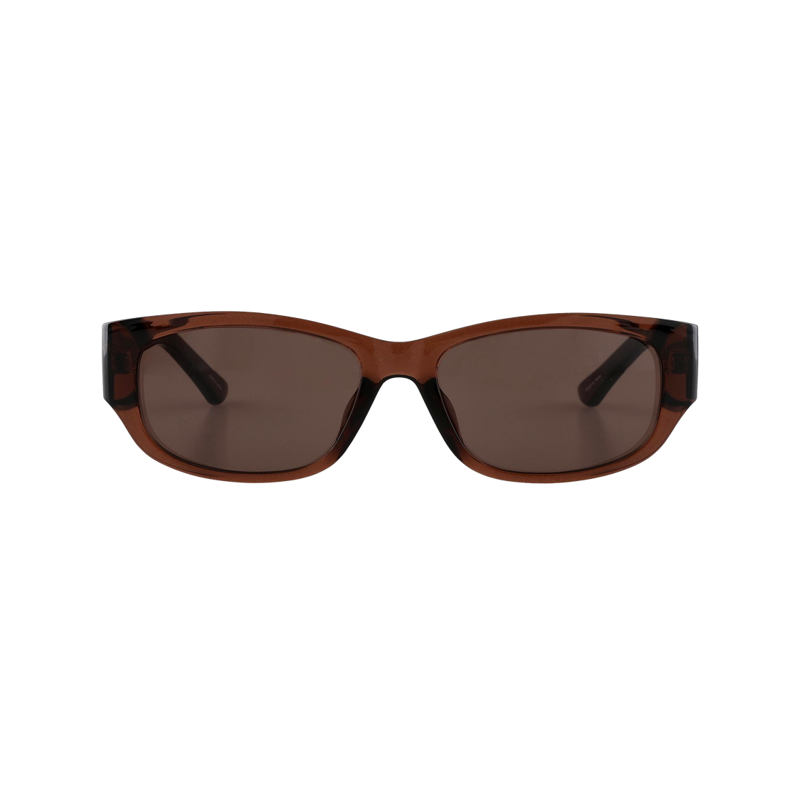 VOL C4 브라운 2DITOR Wide Square Bold Sunglasses C4 BROWN