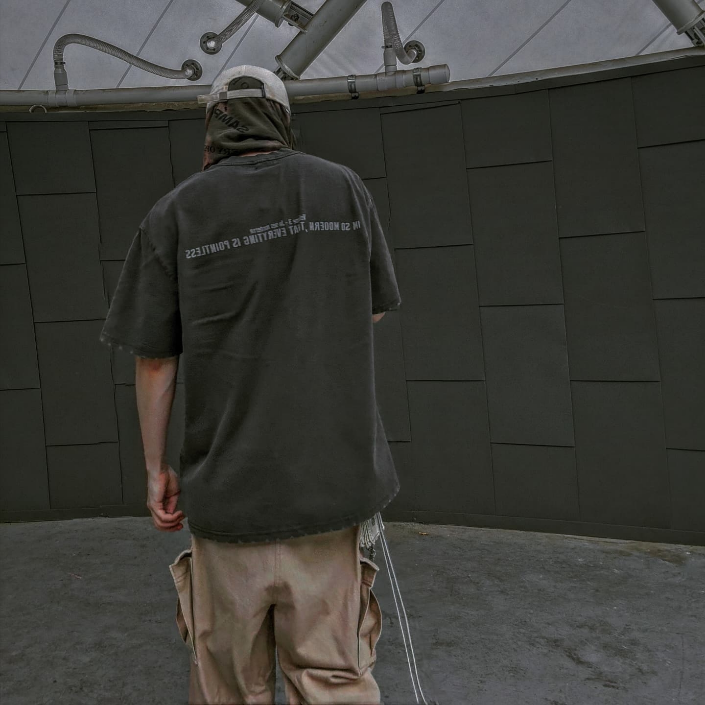 Awende Volume 3 Short T- Shirt 착용 스타일
