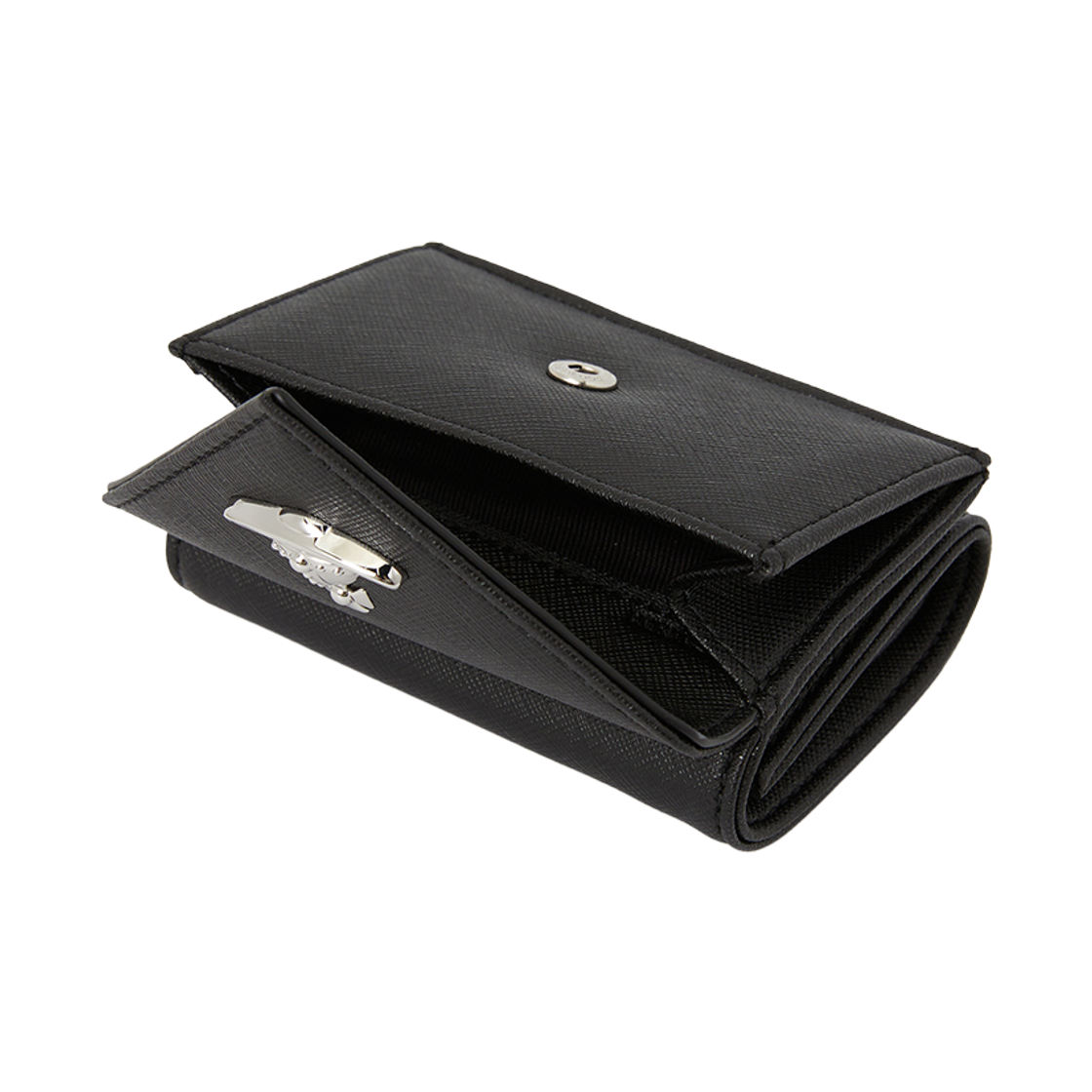 [15% 쿠폰] 비비안 웨스트우드 엔벨로프 사피아노 레더 월렛 블랙([15% 쿠폰] Vivienne Westwood Envelope Saffiano Leather Wallet Black) - 5