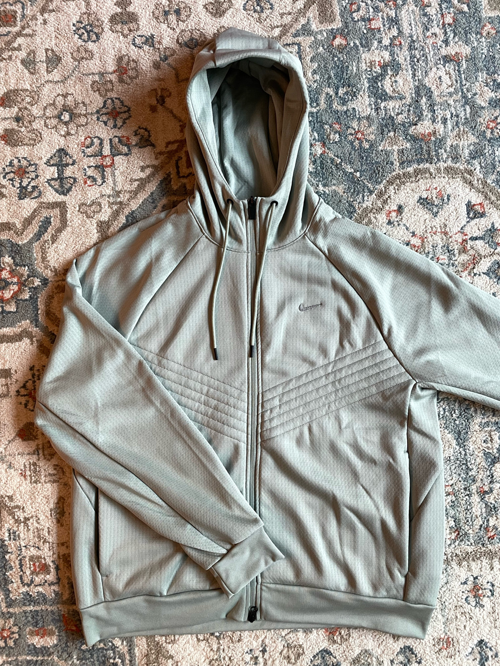 Nike Therma-Fit Sphere Water-Resistant Winterized Full Zip Jacket Jade Horizon Black - Asia 착용 스타일 - 1
