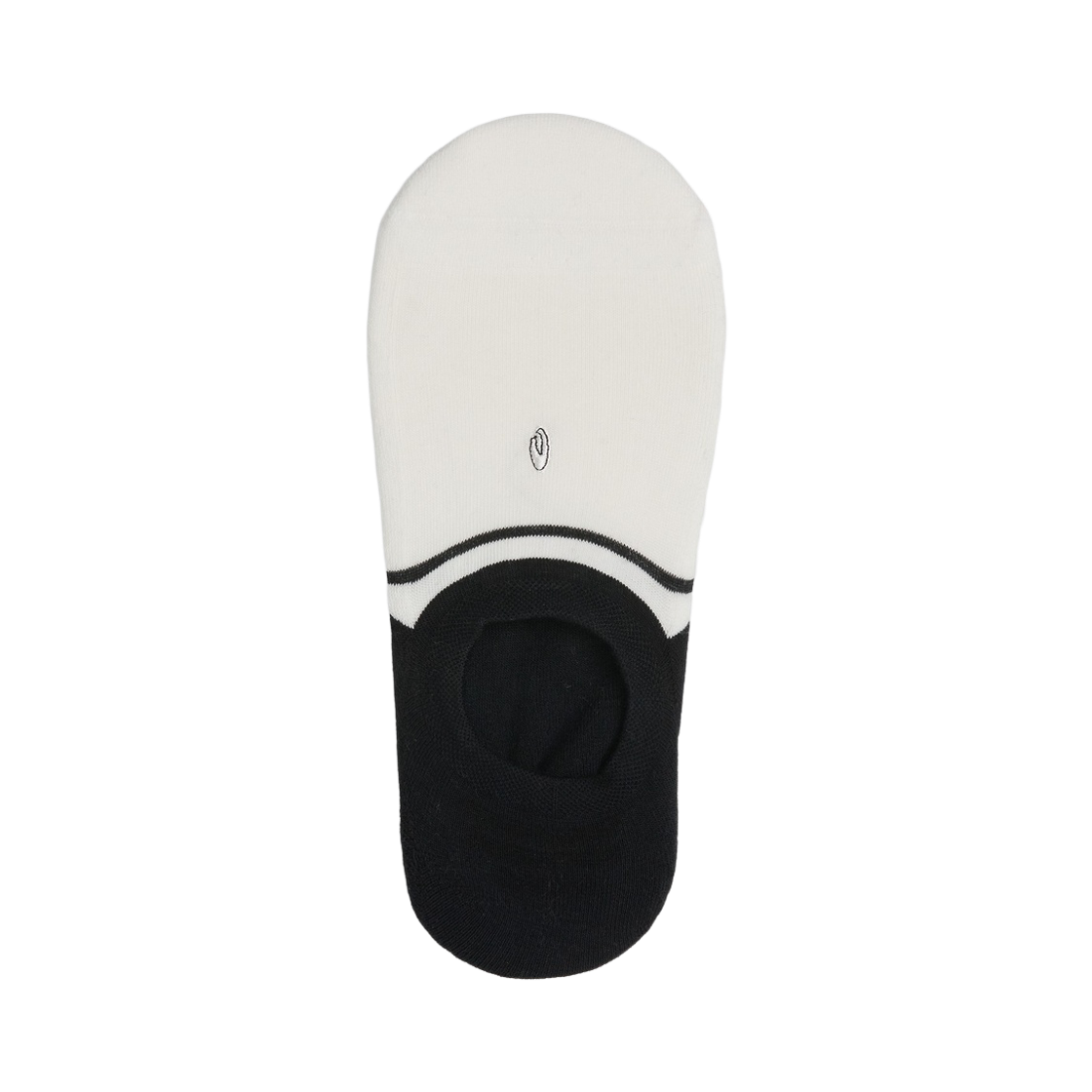 CALAX26202WHX Customellow Block Hidden Socks White