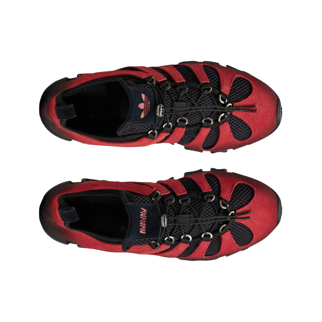 (W) 아디다스 x 아바바브 메가라이드 코어 블랙 파워 레드((W) Adidas x Avavav Megaride Core Black Power Red) - 2