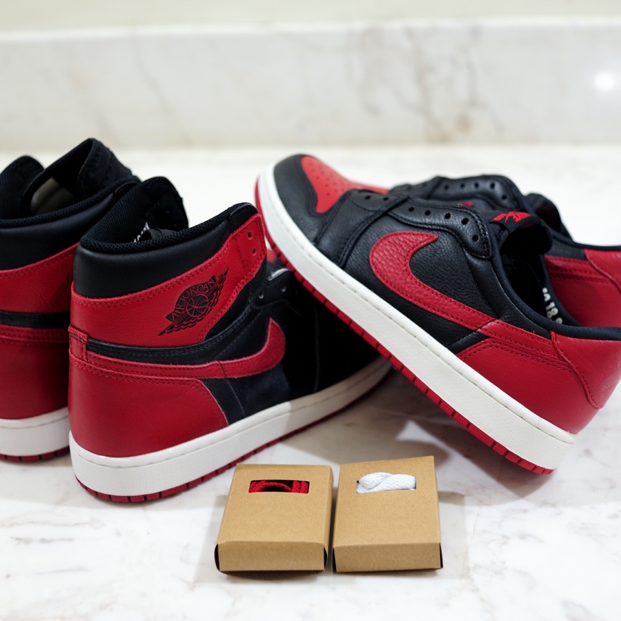 Jordan 1 Retro Low OG Banned 2026, Jordan 1 Retro High OG Bred Banned 2016 착용 스타일 - 9