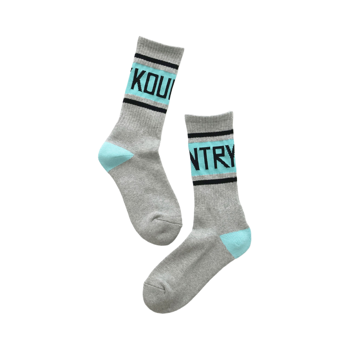 K2605XS550 Kapital 144 Pairs of Kountry Socks Top Gray