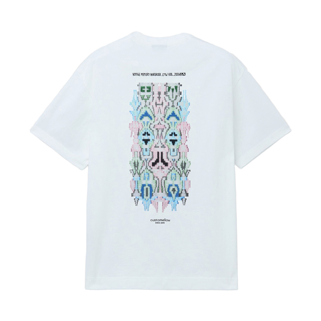 CWTAM26496WHX Customellow Graphic T-Shirt White