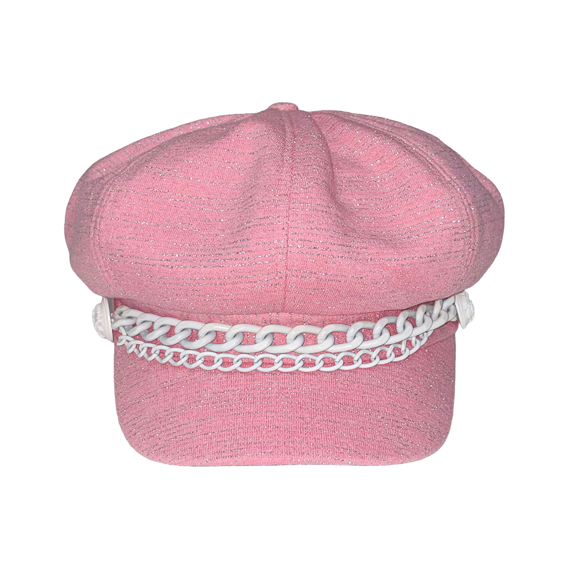 스컬프터 체인 테리 뉴스보이 캡 애시드 핑크(Sculptor Chain Terry Newsboy Cap Acid Pink)