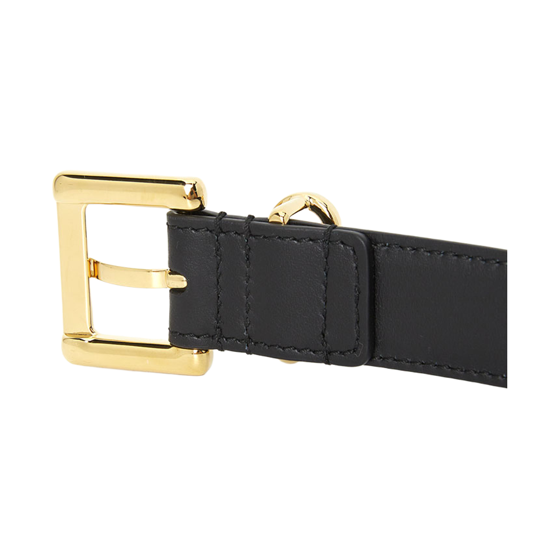 [15% 쿠폰] (W) 페라가모 더블 간치니 픽스드 벨트 블랙([15% 쿠폰] (W) Ferragamo Double Gancini Fixed Belt Black) - 5