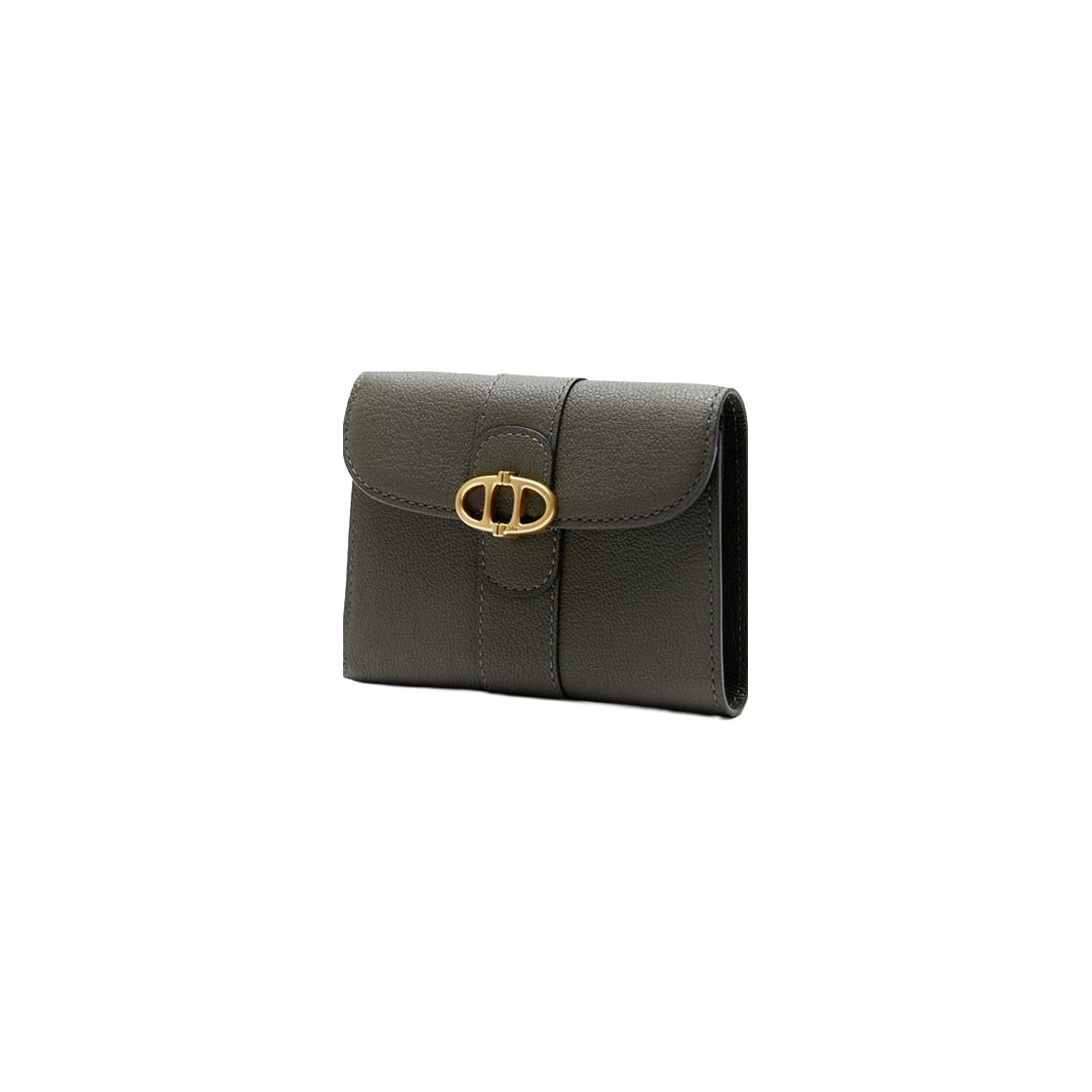 AAHO6F552G2 Athe Vanessabruno Acc Gray Classic Double A Tri-Fold Card Wallet Aaho6F552G2 Normal Grey