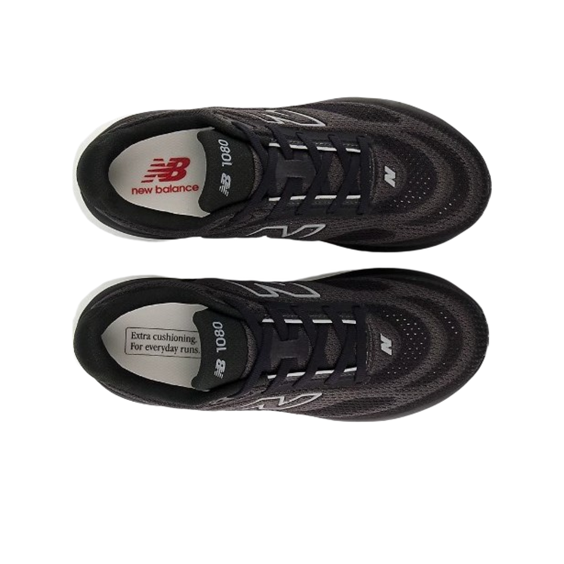 (W) 뉴발란스 1080v15 블랙 슬레이트 그레이 - 2E 엑스트라 와이드((W) New Balance 1080v15 Black Slate Grey - 2E Extra Wide) - 2