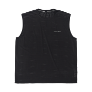 negative split club AirVent Solid Singlet Black