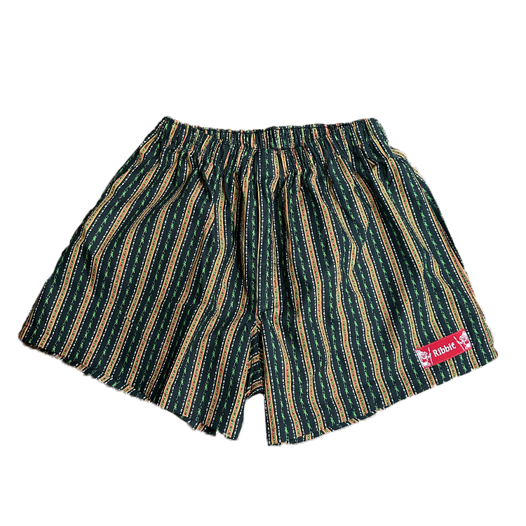 리빗 프로그 스트라이프 박서 쇼츠 2팩(RBBT Frog Stripe Boxer Shorts 2-Pack) - 2