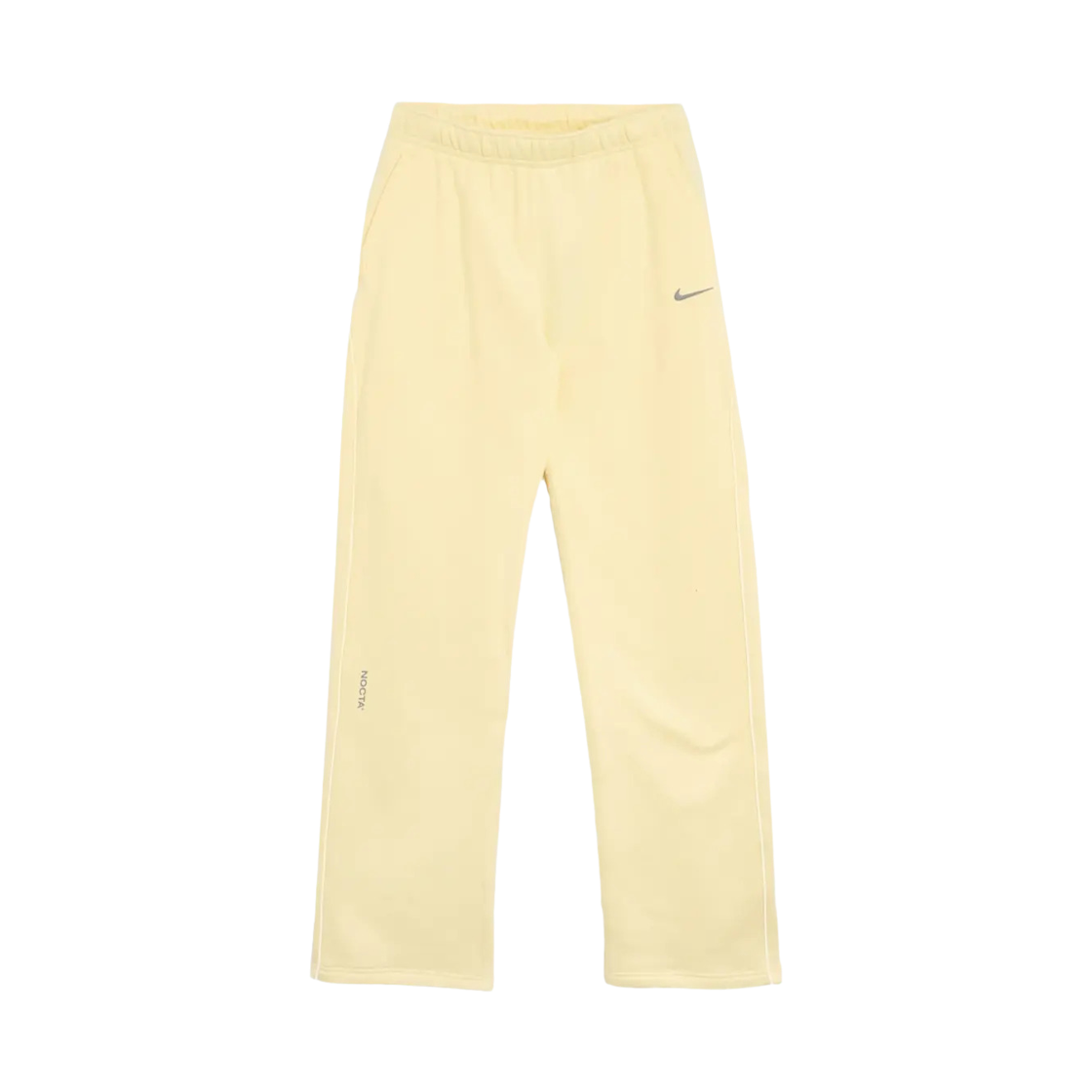 FZ4675-744 Nike x Drake Nocta Open Hem Fleece Pants Pale Yellow Alabaster (FZ4675-744)