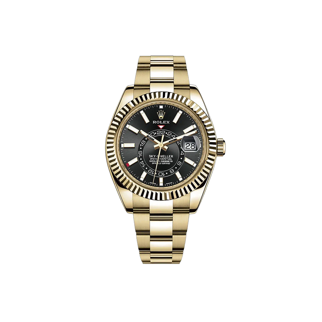 롤렉스 스카이드웰러 42-326938 블랙 바 오이스터 NO.7957(Rolex Sky-Dweller Black Dial Oyster No. 7957)