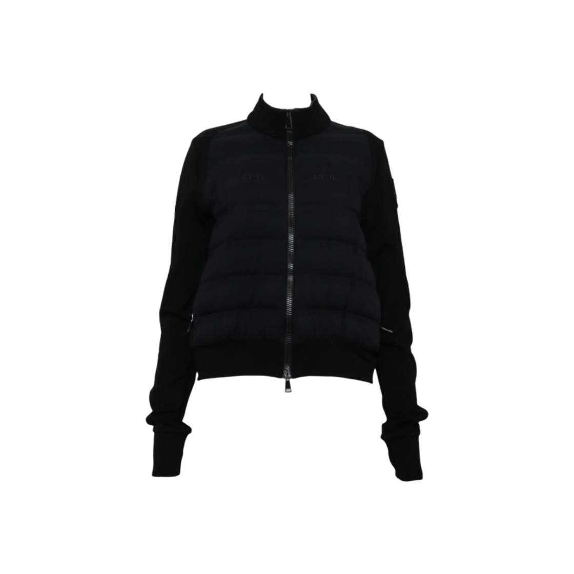 IT8G7U2V5CUE Moncler 8G52200 20 Season Logo Mixed Zip-Up Jacket