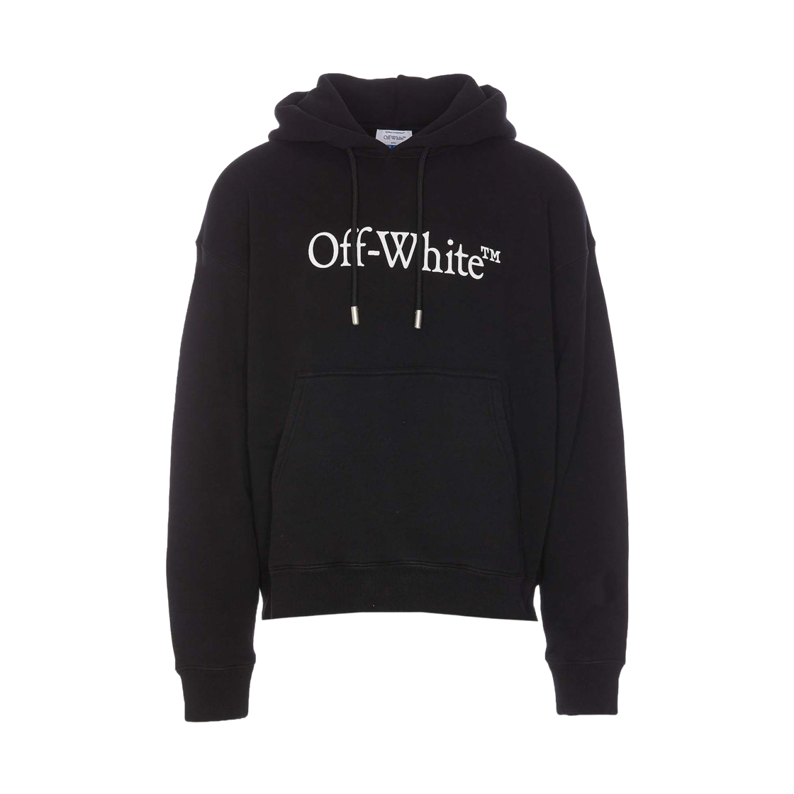 오프화이트 빅 부키쉬 스케이트 후드 블랙(Off-White Big Bookish Skate Hoodie Black) - 1