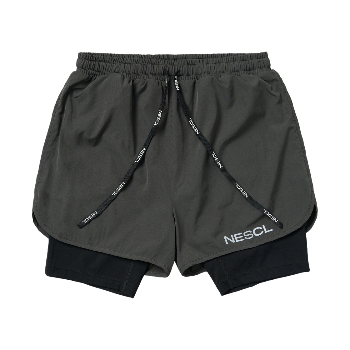 네거티브 스플릿 클럽 퍼포먼스 솔리드 2in1 팬츠 차콜(negative split club Performance Solid 2in1 Pants Charcoal)