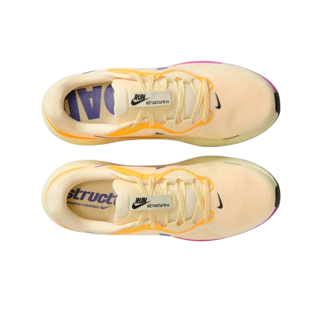 나이키 스트럭처 26 앨러배스터 하이퍼 바이올렛(Nike Structure 26 Alabaster Hyper Violet) - 2