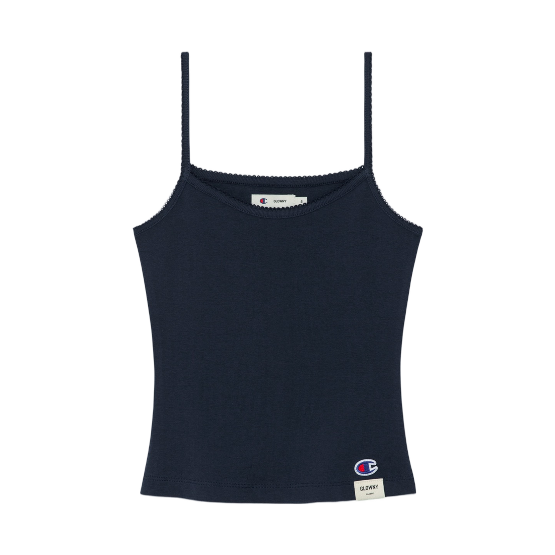 (W) 글로니 x 챔피온 캐미솔 네이비((W) Glowny x Champion Camisole Navy)