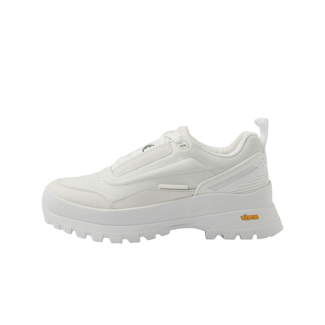 CU4AX26102WHX Customellow Leather Sneakers White