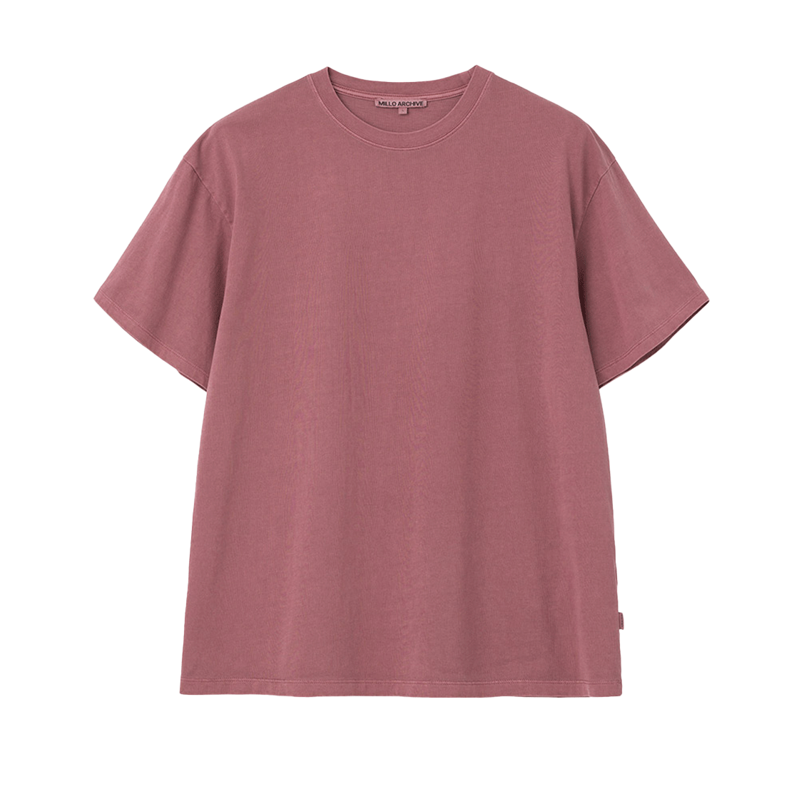 밀로 아카이브 에센셜 피그먼트 다잉 티셔츠 인디고 레드(Millo Archive Essential Pigment Dyeing T-Shirt Indigo Red)