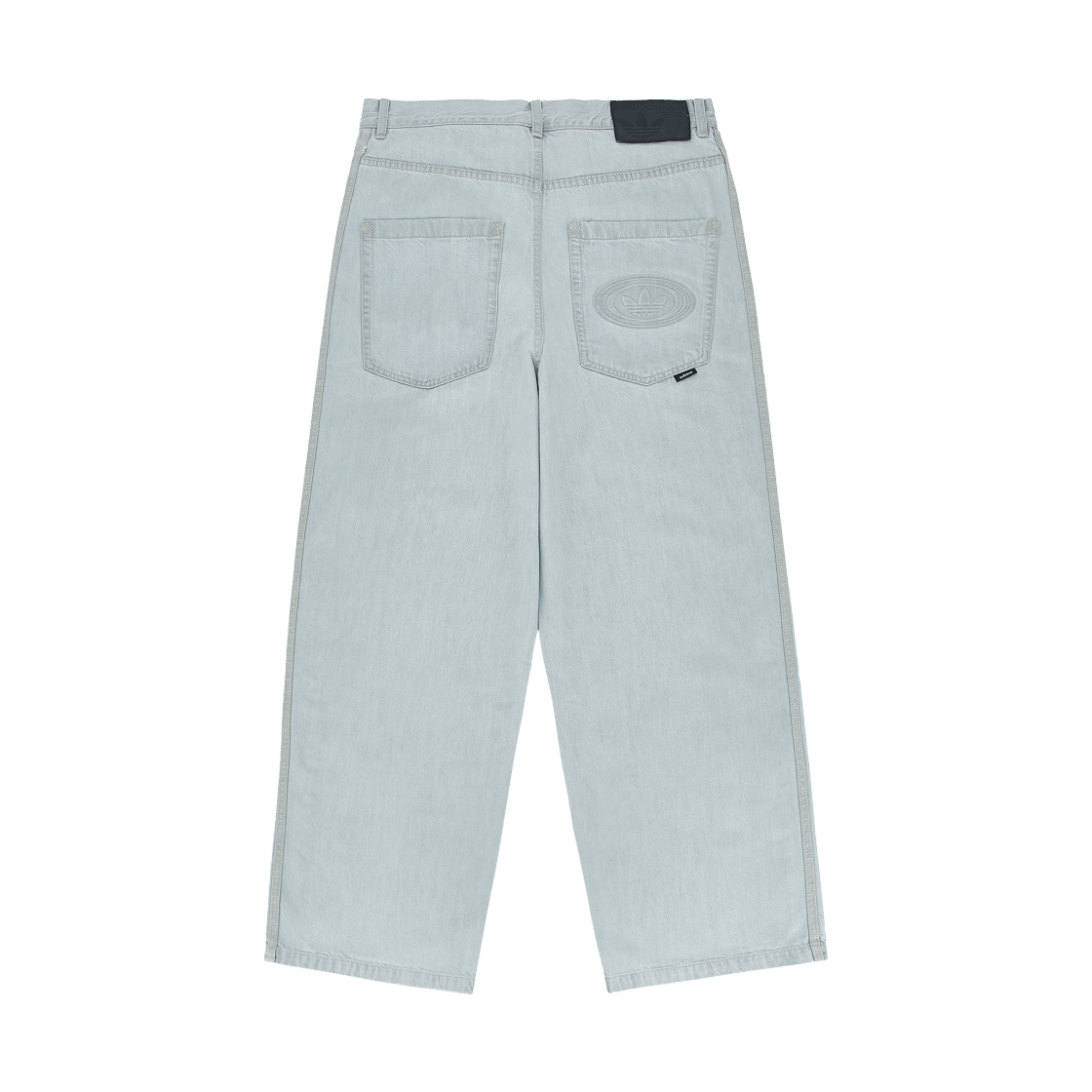 아디다스 오리지널스 90s 얼터너티브 스포츠 와이드 레그 스케이터 진 크리스탈 스카이 - KR 사이즈(Adidas Originals 90s Alternative Sport Wide Leg Skater Jeans Crystal Sky - KR Sizing) - 2