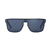 Louis Vuitton LV Waimea Sunglasses Black Silver
