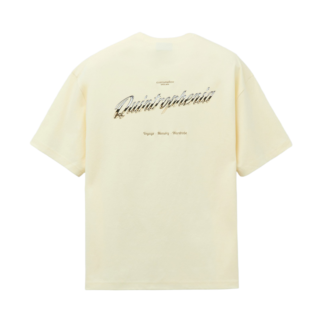 CWTAM26434YEL Customellow Graphic T-Shirt Yellow
