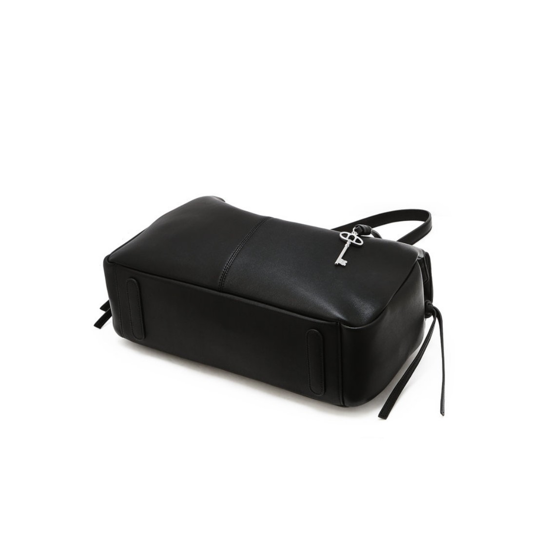 아떼 바네사브루노 액세사리 블랙 레더 드망 숄더백L AABA6F285BK 블랙(Athe Vanessabruno Acc Demain Black Leather Demain Shoulder Bag L Aaba6F285Bk Black) - 4