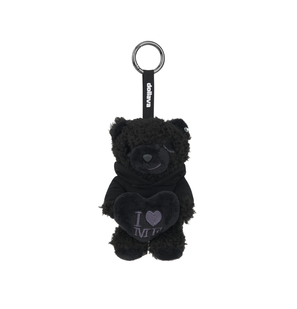 [프리오더] 블랙 아이 러브 미 블랙 키링([프리오더] BLACK_ I LOVE ME BEAR KEYLING) - 1