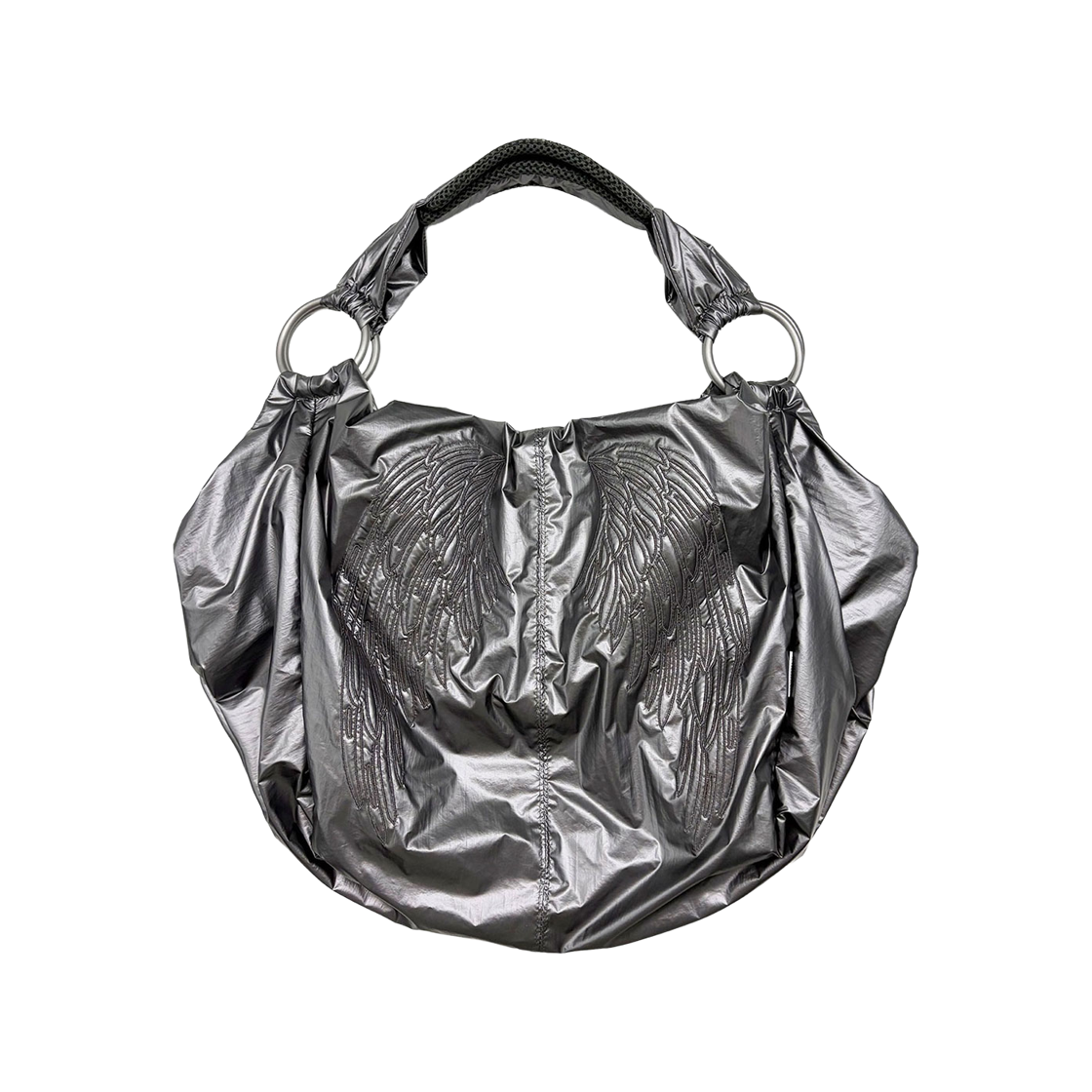 스컬프터 엔젤릭 호보 백 건메탈(Sculptor Angelic Hobo Bag Gun Metal)