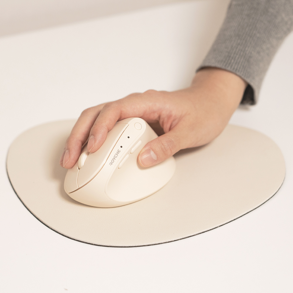 로이체 휴대용 인체공학 저소음 블루투스 미니 버티컬 무선 마우스(Royche Portable Ergonomic Silent Bluetooth Mini Vertical Wireless Mouse) - 3