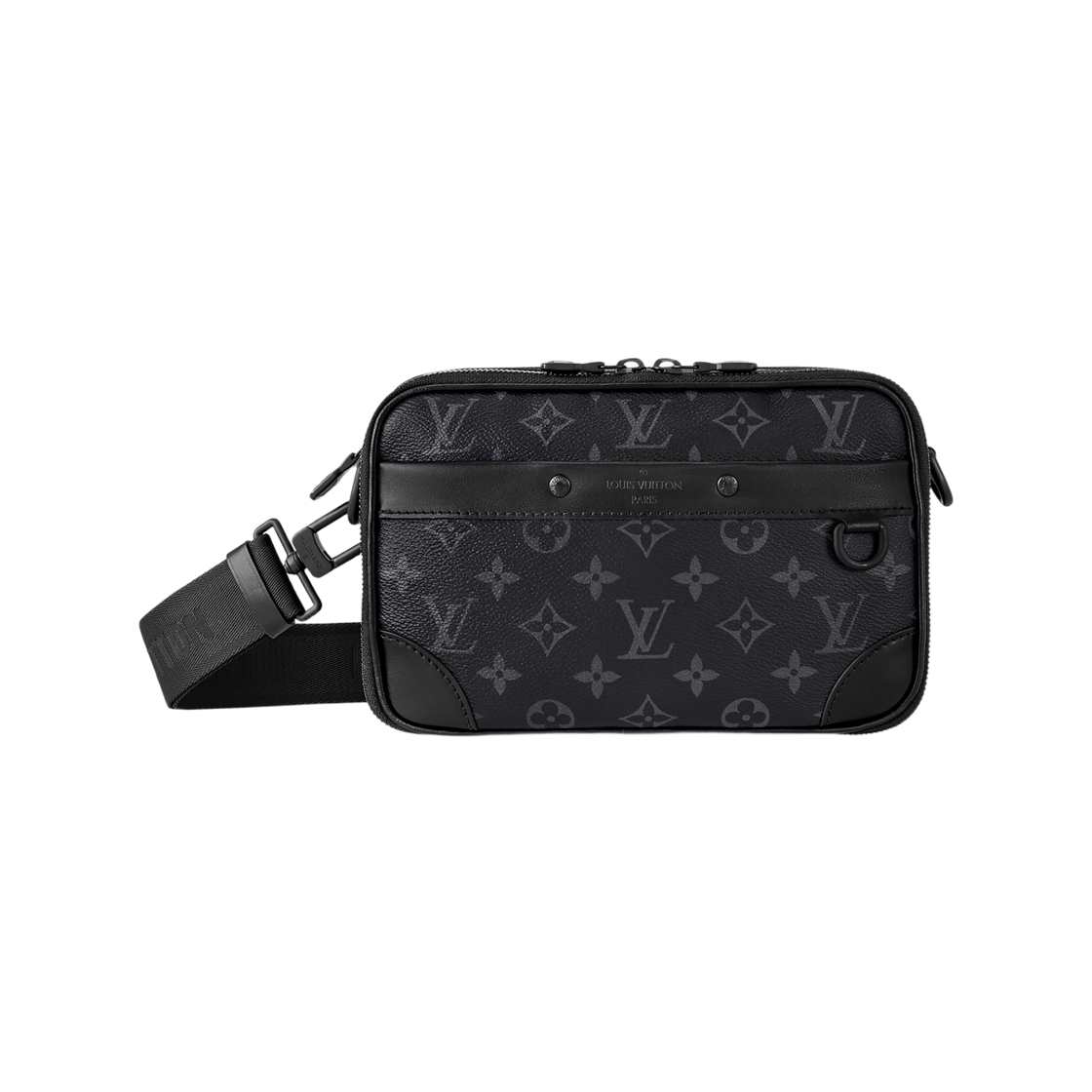 M46955 Louis Vuitton Alpha Messenger Monogram Eclipse Coated Canvas