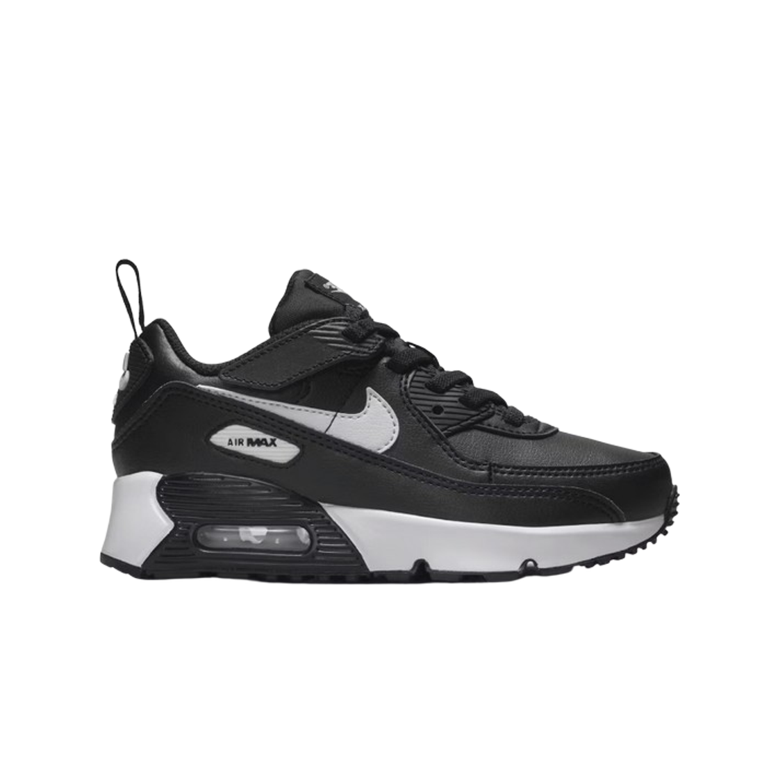 IH1417-029 (PS) Nike Air Max 90 EasyOn Black White