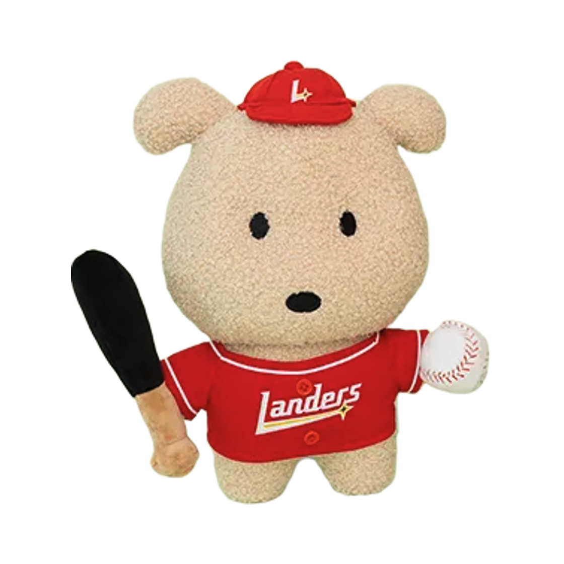 SSG 랜더스 x 깜자 중형인형 타자(SSG Landers x Ggamja Medium Plush Batter) - 1