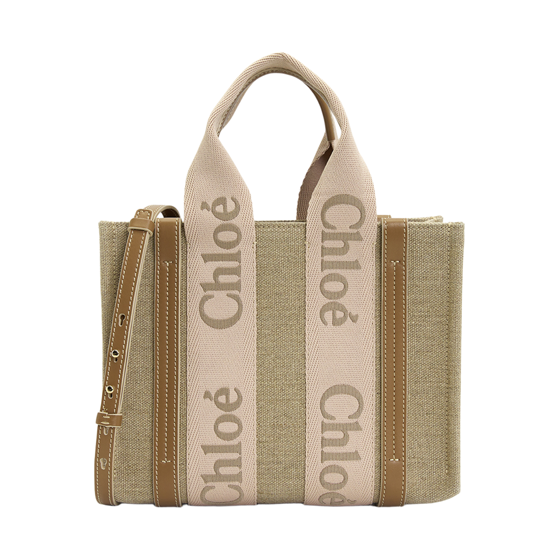 [15% 쿠폰] 끌로에 우디 스몰 토트백 블러쉬 베이지([15% 쿠폰] Chloe Woody Small Tote Bag Blushy Beige) - 2