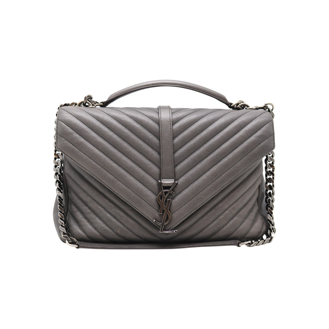 IT6B5P9CM9DL Saint Laurent College Chain Shoulder Bag 392738